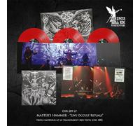 MASTER'S HAMMER: LIVE OCCULT RITUALS (TRANSPARENT RED VINYL 3L - LP vinyl SEALED