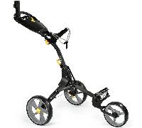 iCart Masters Compact Evo 3 Wheel Push Golf Trolley Black/Grey