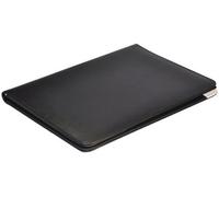 Masters Monolith Leather Conference Folder With A4 Pad - Black