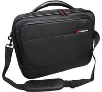 Masters Computer Case Monolith Nylon – Organiser, Document Pocket, PU Trim – 17.4 inch Black