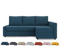 MASTERS OF COVERS Snug Fit Friheten Slipcover for The IKEA Friheten with Chaise Corner Cover, Sofa Bed Cover, Sectional Slipcover Replacement (Navy Blue)