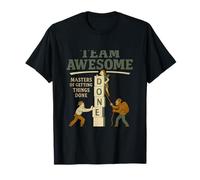 Masters of Getting Things Done Team Awesome Graphic T-Shirt