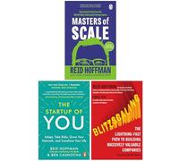 Masters of Scale, The Start-up of You & Blitzscaling 3 Books Collection Set