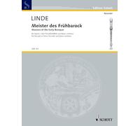 Masters of the Early Baroque: soprano- or tenor recorder (or other melodic instruments) and basso continuo.