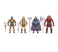 Masters of the Universe Action Figure Toy 4 Pack, 5.5 Inch 2026 Movie Accurate with 1 Exclusive, 14 Posable Joints, Galitzine Elba Björnsson, JKJ33