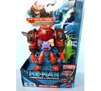 Masters of the Universe Beast Man Action Figure with Armor and Accessories