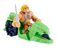 Masters of The Universe Eternia Minis He-Man & Ground Ripper, 3-in Character for Storytelling Play and Display, Gift for Motu Fans Ages 6 Years and Older