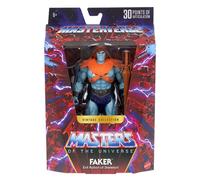 Masters of the Universe Masterverse Action Figure, Vintage Collection Faker, 7 Inch MOTU Blue-Skinned Robotic He-Man Villain with Accessories, JBP94