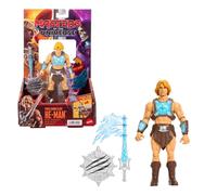 Masters of the Universe Feature Figure Power Sword Slash He-Man, Twist & Release Action Move, 5.5 Inch with Accessory, 2026 Movie Accurate Hero Toy , JKJ02