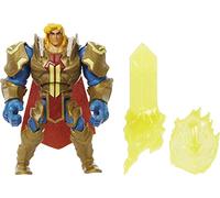Masters of the Universe He-Man Action Figure - In Grayskull Armour - Power Attack Feature - 2 Accessories - Collectible - 5.5" Tall - Gift for Kids 4+