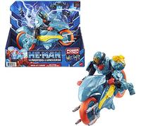 Masters of the Universe He-Man and The Action Figure + Vehicle Based on Animated Series, Articulated Battle Characters, Gift for 4 Years and Older