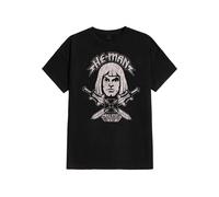 Masters Of The Universe - He Man Greyscale X-Swords - T-Shirt - black - S - 100% Cotton,Jersey S