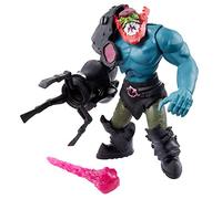 Masters of the Universe He-Man Trap Jaw Action Figure Age 4+ with Power Attack Move & Accessory Inspired by MOTU Netflix Animated Series, 5.5-in Collectible Toy for Kids & Fans , HBL69