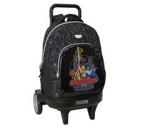 MASTERS OF THE UNIVERSE - Large Backpack with Wheels, Compact Evolution, Removable, Ideal for Children of Different Ages, Comfortable and Versatile, Quality and Resistance, 33 x 22 x 45 cm
