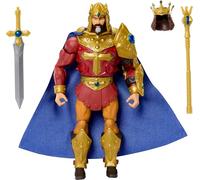 Masters of the Universe Masterverse 7-Inch Action Figure, New Eternia King Randor, MOTU Toy Hero of Eternia, Cape & Armor, 30 Articulations, JBP79