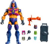 Masters of the Universe Masterverse Action Figure Man-E-Faces, Deluxe Collectible with 6 Swappable Face Plates, Articulated MOTU Toy Gift, HLB45