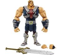 Masters of the Universe Masterverse Animated He-Man Action Figure with Accessories, 7-inch MOTU Collectible Gift