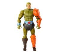 Masters of the Universe Masterverse New Eternia Man-At-Arms Action Figure, 30 Articulations, Swappable Head, Hands & Mace, MOTU Toy, HYC48