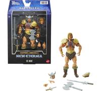 Masters of the Universe Masterverse New Eternia Viking He-Man Action Figure with Accessories, 7-inch MOTU Gift for Fans 6+ and Collectors