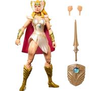 Masters of the Universe Masterverse She-Ra Action Figure New Etheria, 7-inch MOTU Toy 30 Articulations, Swap Hands, Soft Goods Cape, Shield, Sword, JBP83