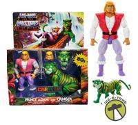 Masters Of The Universe Origins Cartoon Collection Prince Adam & Cringer 2 Pack Figure Multicolor