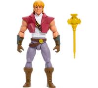Masters of the Universe Origins Action Figure 200X Cartoon Collection Prince Adam, 5.5 Inch 1980s MOTU TV Hero, Detailed Design & Scepter, JHJ99