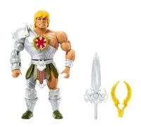 Masters of the Universe Origins Action Figure, Rise of Snake Men Armor He-Man, Articulated Collectible MOTU Toy with Accessory and Mini Comic, HKM64