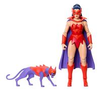 Masters of the Universe Origins Action Figure Catra Cartoon Collection, 5.5-inch 1980s TV Heroine, Princess of Power Detailed Design & Cat Accessory