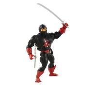 Masters of the Universe Origins Action Figure, Ninjor Collectible, MOTU Evil Ninja of Etenia, 16 Posable Joints, 5.5 Inch with Accessories, HYD21