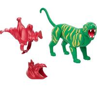 Masters of the Universe Origins Battle Cat Action Figure, He-Man's Tiger-Like Eternian Creature - MOTU , Gift for Kids Age 6 and Older - GNN70
