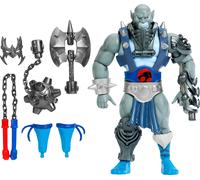 Masters of the Universe Origins & ThunderCats 5.5 Inch Posable Action Figure Panthro, 1980s Crossover Toy, Removable Armor, Mace, Axe & Collector Card, JMJ20