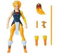 Masters of the Universe Origins & ThunderCats Action Figure, Cheetara Toy, 1980s Crossover, 5.5-inch Posable with Removable Armor, Staff & Mini Comic,JFW94