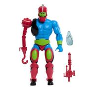 Masters of Universe Origins Action Figure Invisible Skeletor Cartoon Collection, 5.5-inch 1980s TV Villain, Detailed Clear Design & Alt Face Plate