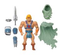 Masters of the Universe Origins Turtles of Grayskull Stealth Ninja He-Man Posable Action Figure Toy, Teenage Mutant Ninja & MOTU Crossover, HTH18