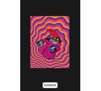 Masters Of The Universe Orko Groovy B39309 Notebook: Matte Finish Cover, Lined College Ruled Paper, Journal, Planner, 6x9 120 Pages, Diary