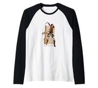 Masters of the Universe Teela with Sword Raglan Baseball Tee