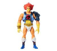 Masters of the Universe Origins & ThunderCats Action Figure Lion-O, 1980s Crossover Toy, 5.5-inch Posable, Removable Armor, Accessory & Mini Comic, JFW93