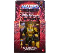 Masters of Universe Origins & Transformers Action Figure, Bumblebee Armor Man At Arms 5.5 Inch MOTU Posable Collaboration Toy, Accessories & Mini-Comic, JGT17