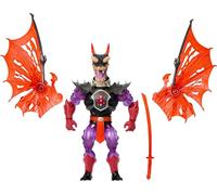 Masters of Universe Origins Turtles of Grayskull Ninjor Reptile Wars Posable Action Figure, Teenage Mutant Ninja & MOTU Crossover Villain Ninja Toy