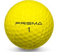 Masters Prisma Titanium Golf Balls (Box of 12) (Yellow)