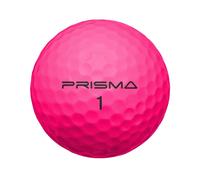 Masters Prisma Titanium Golf Balls (Pack Of 12) in Pink Masters Pink
