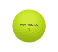 Masters Prisma Titanium Golf Balls (Pack Of 12) in Yellow Masters Yellow