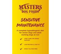 Masters Sensitive Maintenance Working Dog Food - 15kg