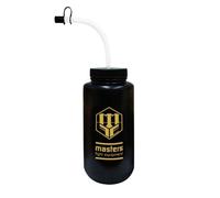 Masters Sports 1L Water Bottle in Black Masters Black