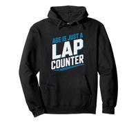 Masters Swimmer Age Humor Lap Joke Competitive Adult Pool Pullover Hoodie