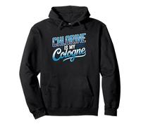 Masters Swimmer Chlorine Humor Funny Pool Identity Adult Pullover Hoodie