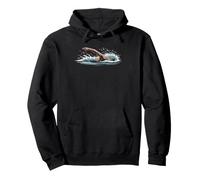 Masters Swimmer Early Morning Lap Pool Sunrise Training Pullover Hoodie