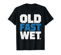 Masters Swimmer Old Fast Short Funny Pool Identity Adult T-Shirt