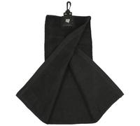 Masters Tri-Fold Golf Towel in Black Masters Black