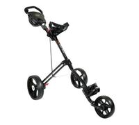 Masters TRSIN6B 3 Wheels Golf Trolley Push Cart - Black